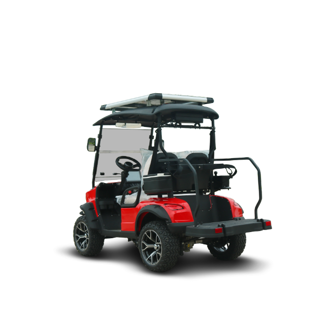 2-Seaters Red Electric LSV Golf Cart 3.5KW/5KW Street Legal for Community