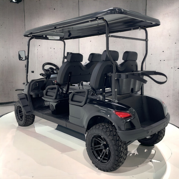 Tongcai &amp; Kepler 4-Passenger Solar-Assisted Tourism Golf Car Green Energy, Extended Range, Quiet &amp; Eco-Friendly for Sightseeing, Parks &amp; Resorts Electric Golf