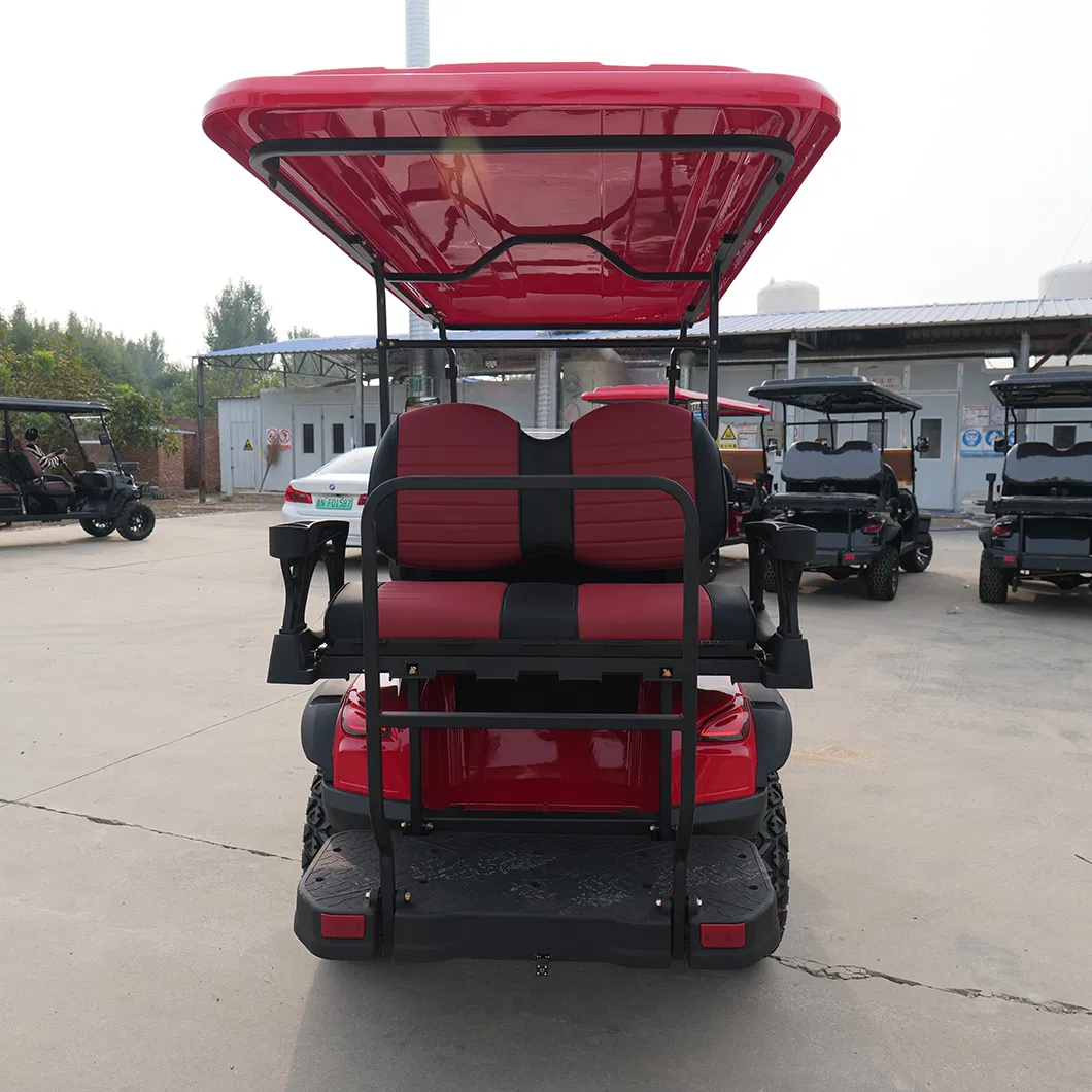 Golf Cart with 4 Seats, AC, and High-Speed Performance