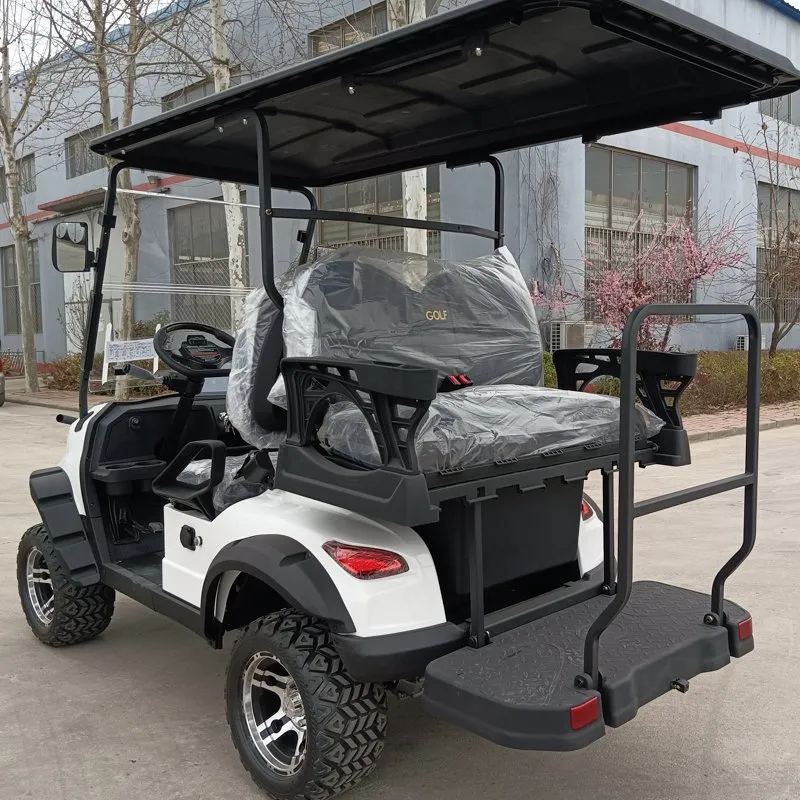 4 Seater Electric Vehicle Battery Operated Lithium Golf Cart