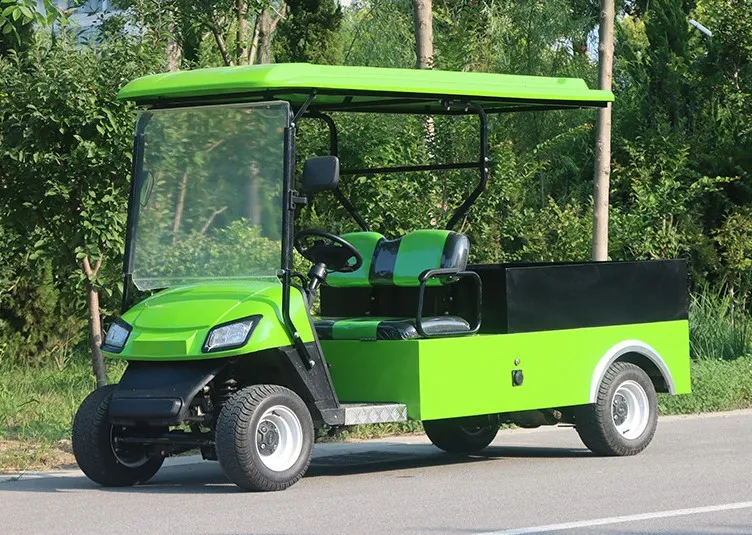 Electric Utility Cargo Golf Cart Visual Show 3