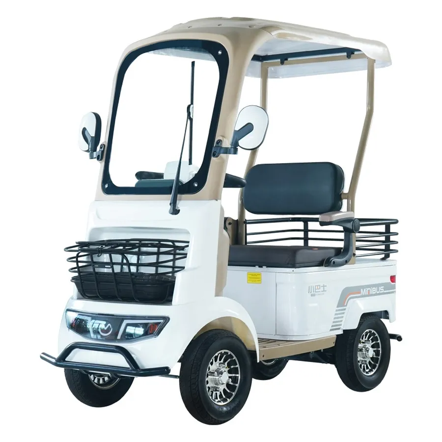 Luxurious A2 Dual-Brake Electric Golf Buggies Cart for 45km Long