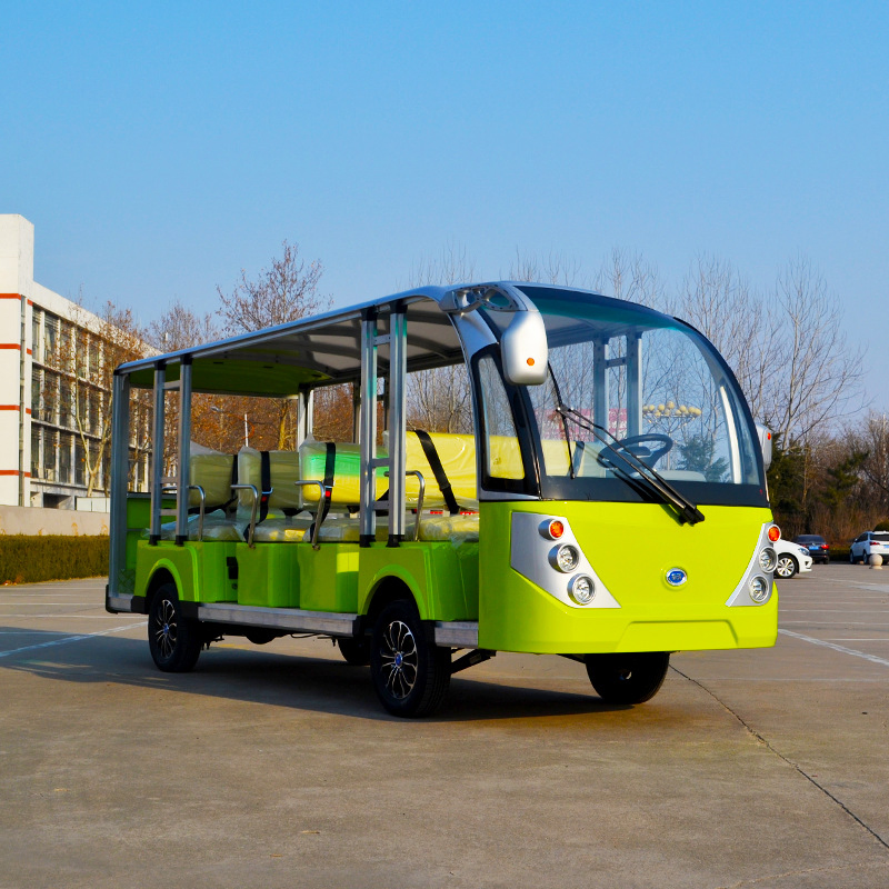 14 Seater Electric Golf Buggy High Performance Used Electric Golf Cart with Roof Plastic Shell