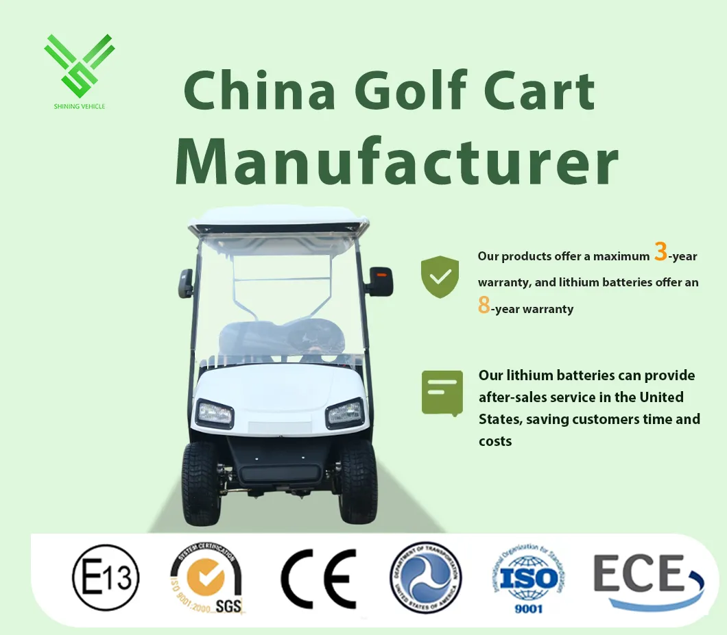 Resort Hospital OEM Utility Matte Black 8 Person Electric Vehicle Lifted Golf Carts