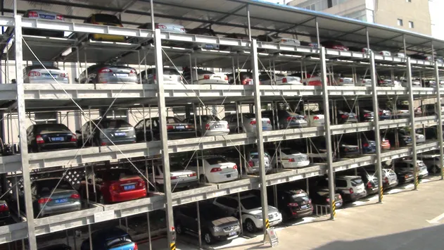 Completed Parking Project View 3