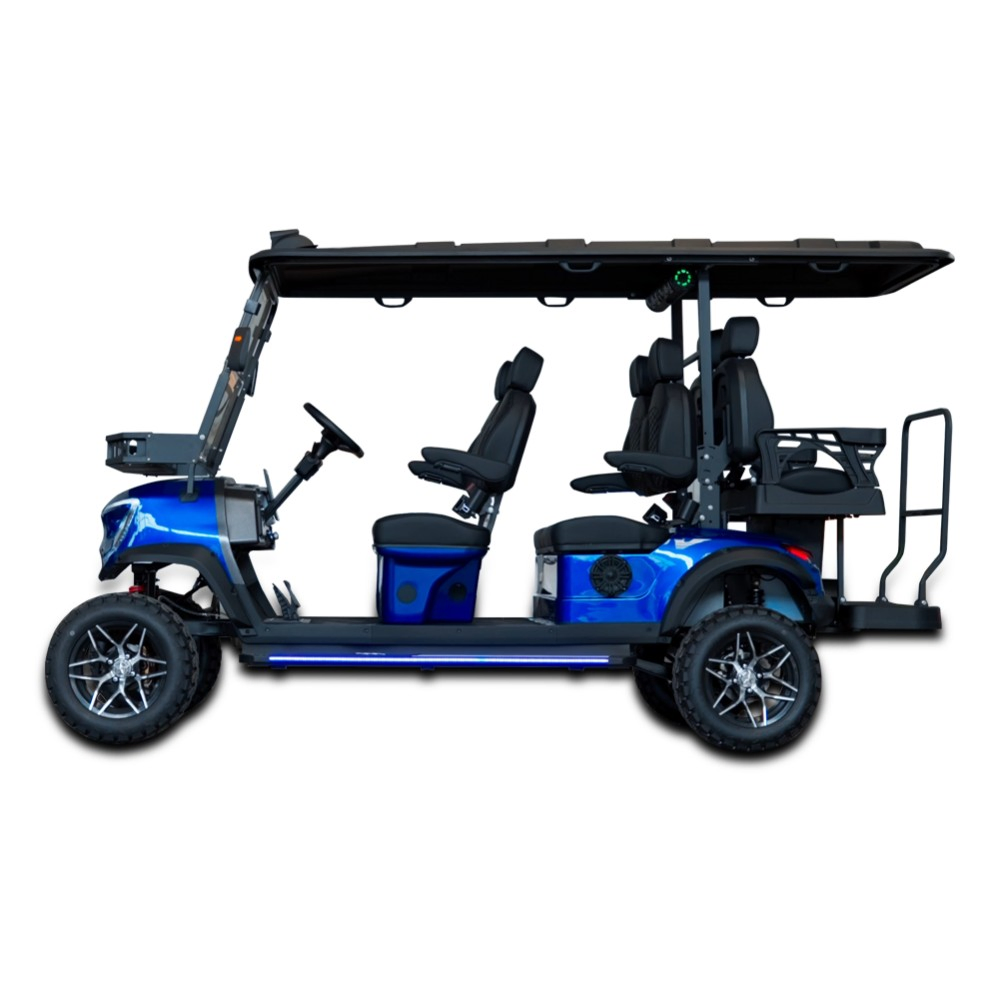 Tongcai &amp; Kepler 4-Seat Enclosed Winter-Ready Golf Buggy Weatherproof Cabin, Cold Protection, Ideal for Snowy Resorts &amp; Year-Round Use Electric Golf Cart