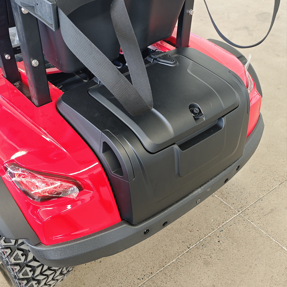 SeeWorld 6 Passenger Electric Golf Cart High Lifted Touch Screen Carplay Luxury 5KW AC Motor 70-90km Range