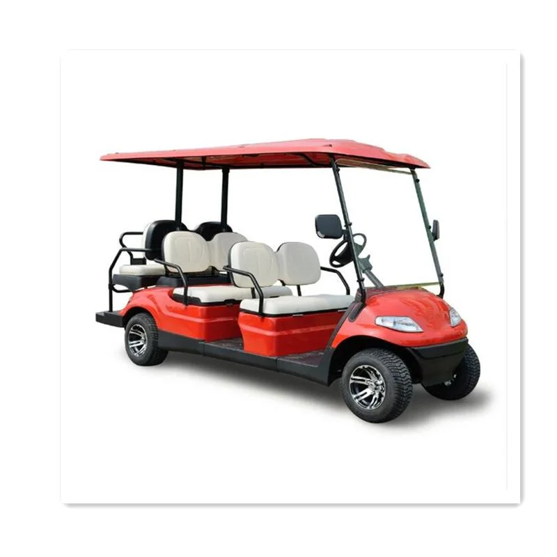 Lithium Golf Cart Electric 6 Seats Buggies with 12 Inch Tire