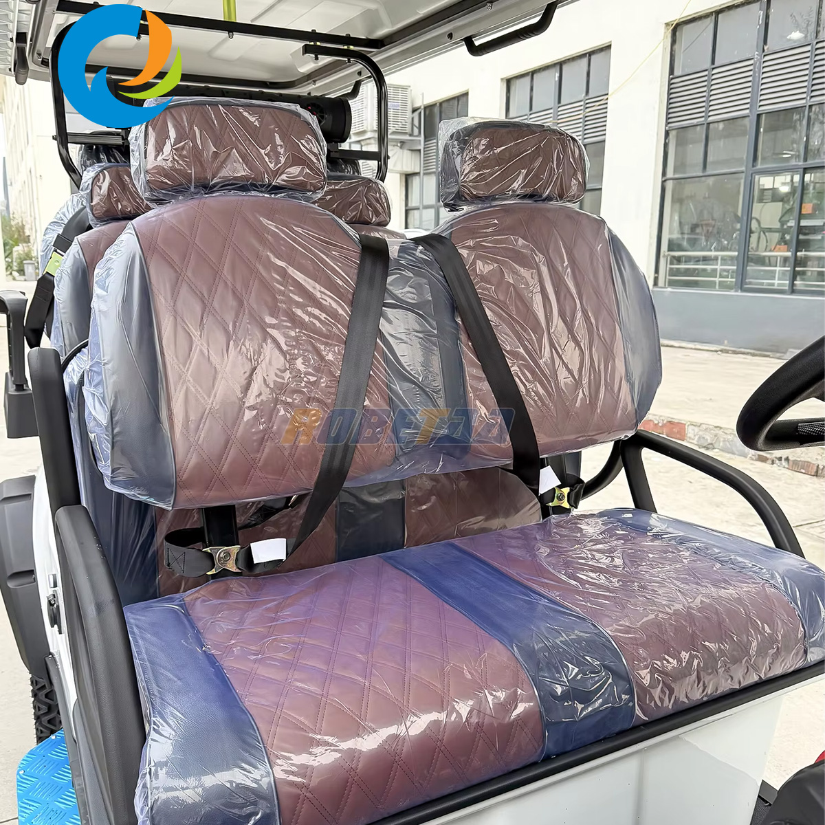 6 Person Electric Golf Cart New Arrival Offroad Vehicle CE Ccertificated Accept Customized