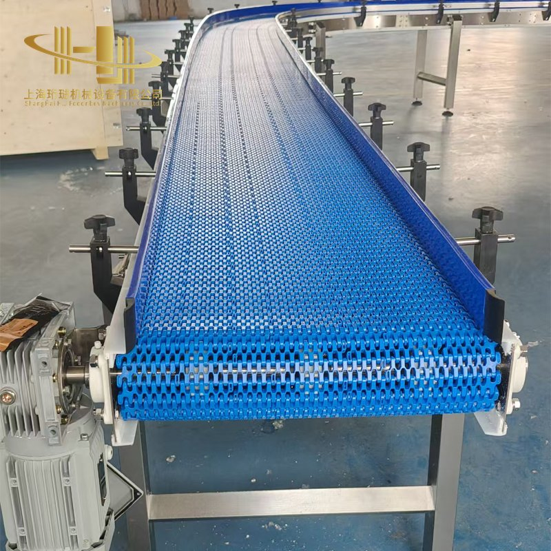 Powered Modular Belt Conveyor System for High Speed Sorting of Boxed Food Compatible with Packaging Machine