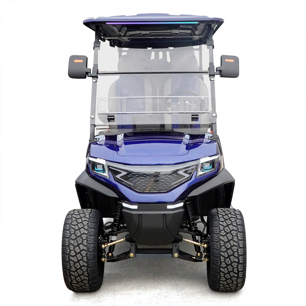 High-end Six-Seater Electric Golf Cart Intelligent Technology Luxury Comfort CE Certified 70-90km Range Designed for Upscale