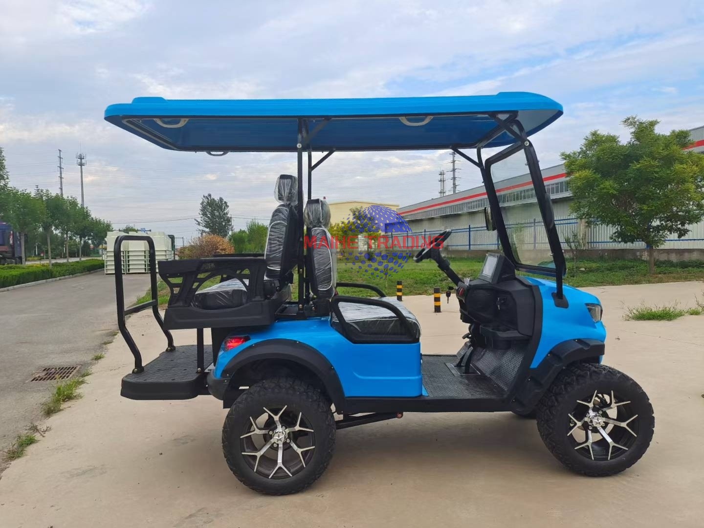 Fastest Lithium Battery Powered Street Legal Advanced LSV Low Speed Vehicle Electric Golf Cart for Sale