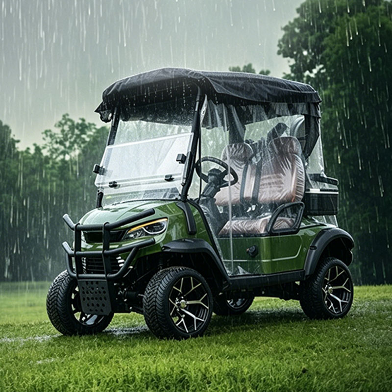 Luxury Two-seater Golf Cart with an 80-kilometer Range Off-road Electric Golf Cart