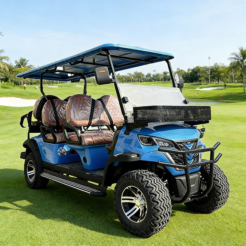 WOLAN Source Plant48V-150ah Lithium Battery Basic 6 Seater Electric Golf Cart Street Legal for Budget Rental Fleet Service