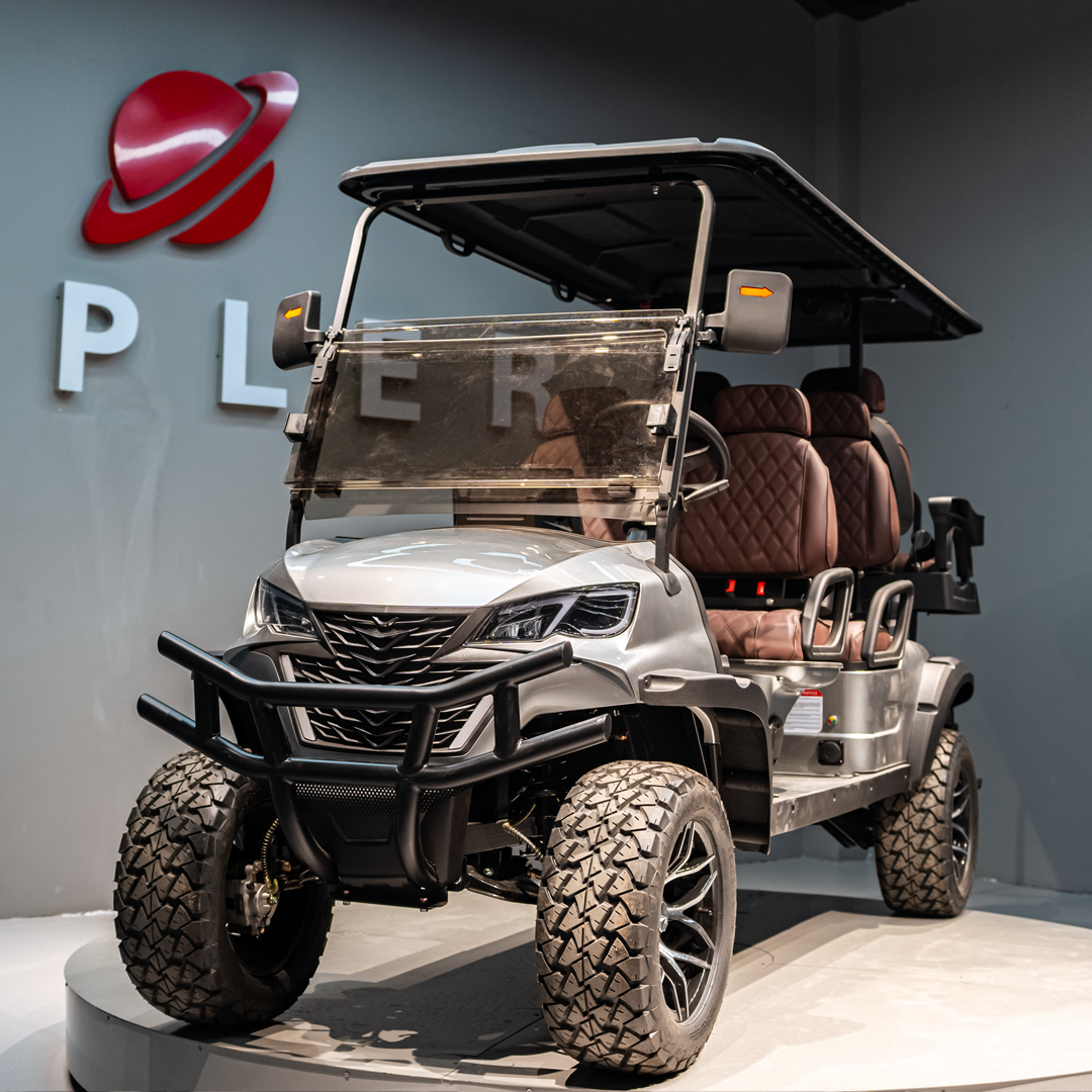 Kepler Off-Road Electric Golf Cart AC Motor Big Tire High Torque LED Lights Waterproof Design 90km Range for Golf Course Rough