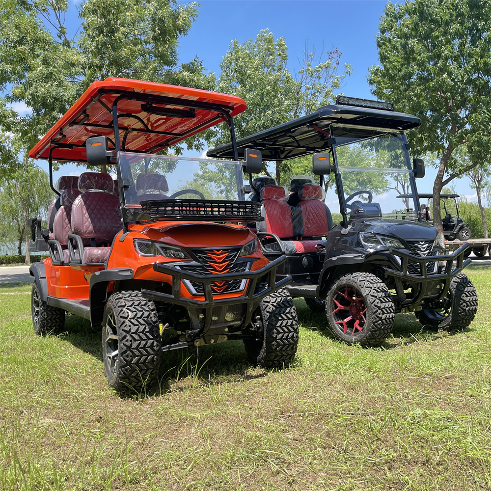 Golf Cart 4 Seater Club Car Lifted Golf Cart Electric Powered Luxury 4 Passenger Electric Golf Cart for Sale