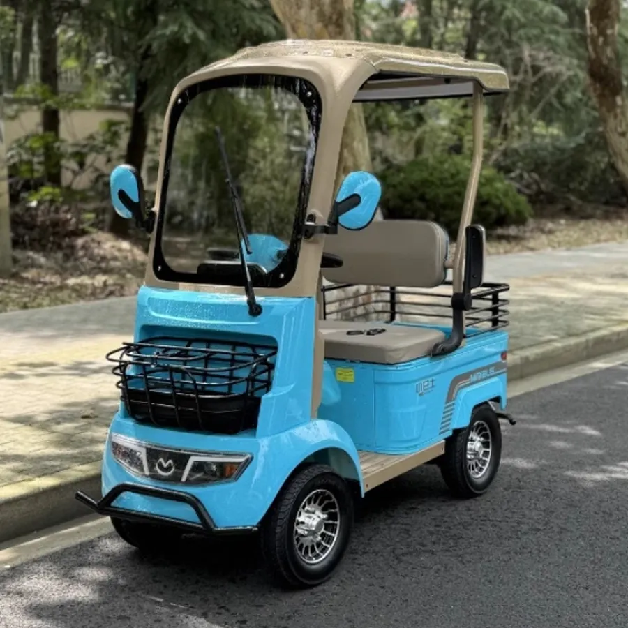 Luxurious A2 Dual-Brake Electric Golf Buggies Cart for 45km Long