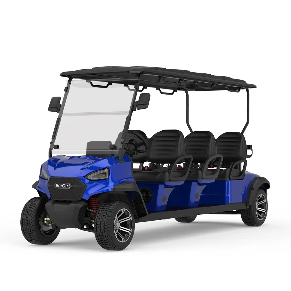 Custom High Performance High Speed Electric Golf Carts 6 Seat Carro De Golfe Hunting Buggy Cart for Sale