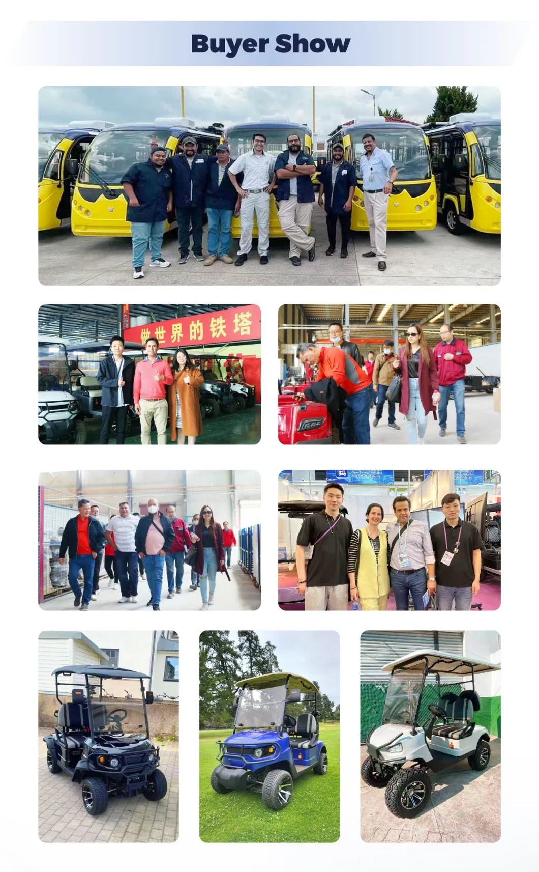 Heavy Duty 4-Seater Electric Golf Cart
