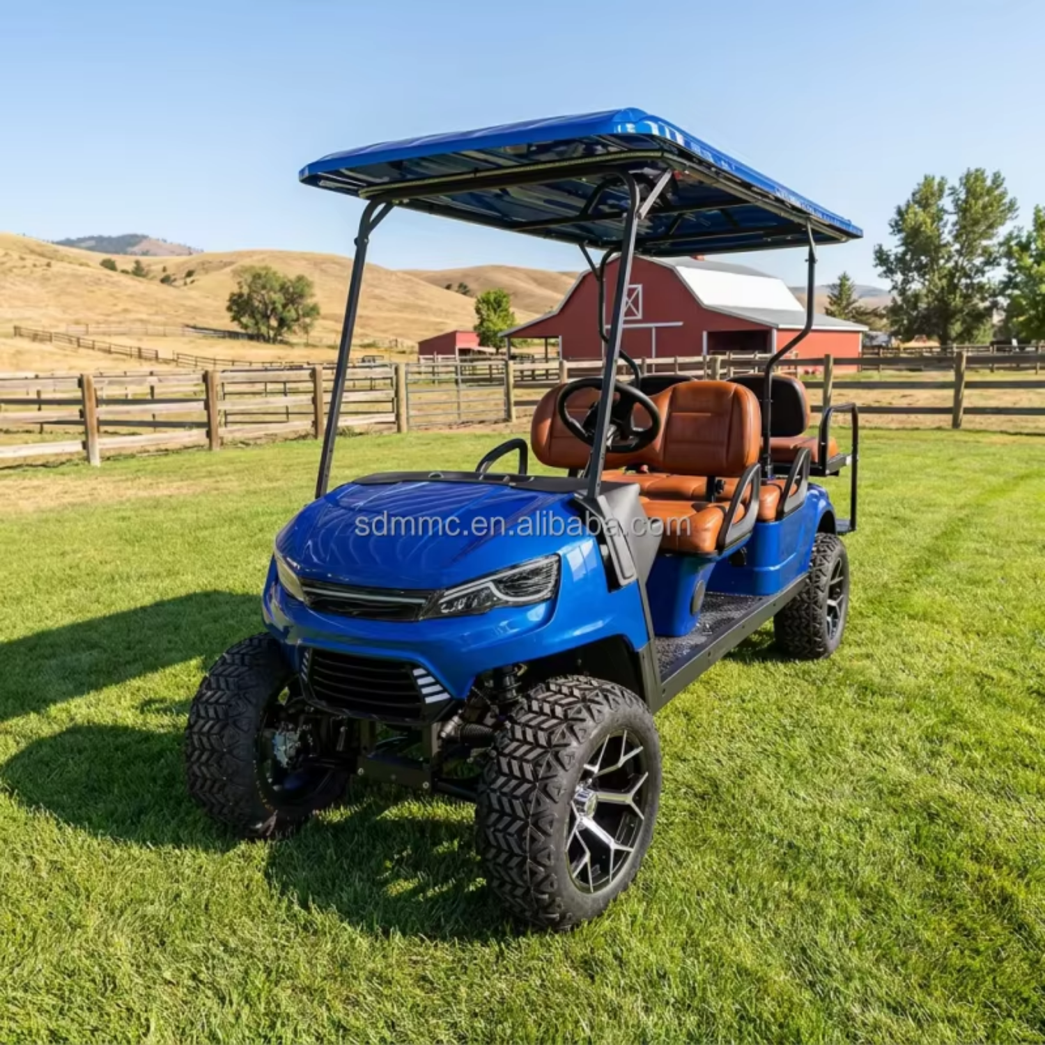 Street Legal 4 Seater Electric Golf Cart LSV High Speed Long Range Lithium Battery Technology Professional Export Quality Buggy
