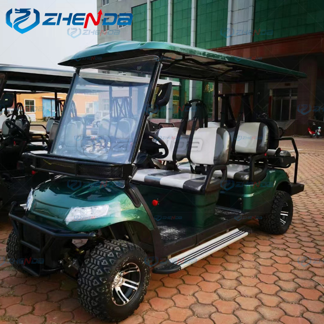 Street Legal Classic 48V Club Car Gas Powered Golf Cart Lithium Battery Golf Carts for Sale