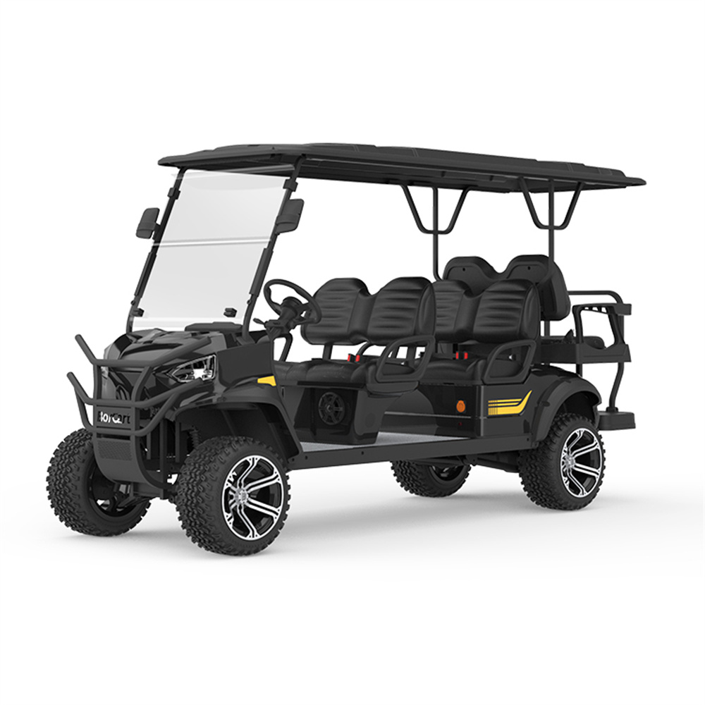 Wholesale Custom Design Golf Cart 6 Seater Lithium Utility Vehicles 48V 72v Off Road Golf Kart Electric Scooters Golf Cart
