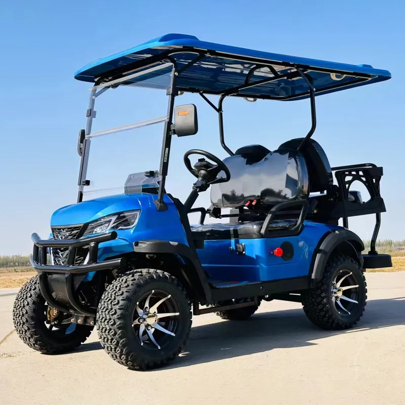 Electric Golf Cart Front View