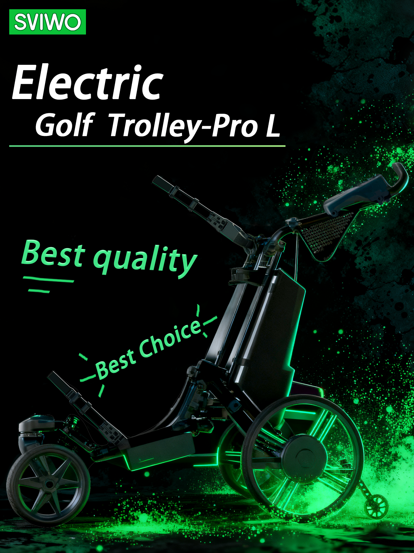 All Terrain Electric Golf Cart 40 Degree Hill Climb High Torque Dual Motor Remote Control 6 Axis Gyro Straight Line Tracker Sys