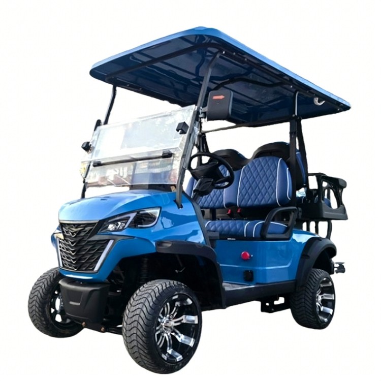 2025 New Arrival Advanced EV Golf Cart EV Titan Golf Cart High-Torque for Commercial Resort Heavy-Duty Cargo Transport Use