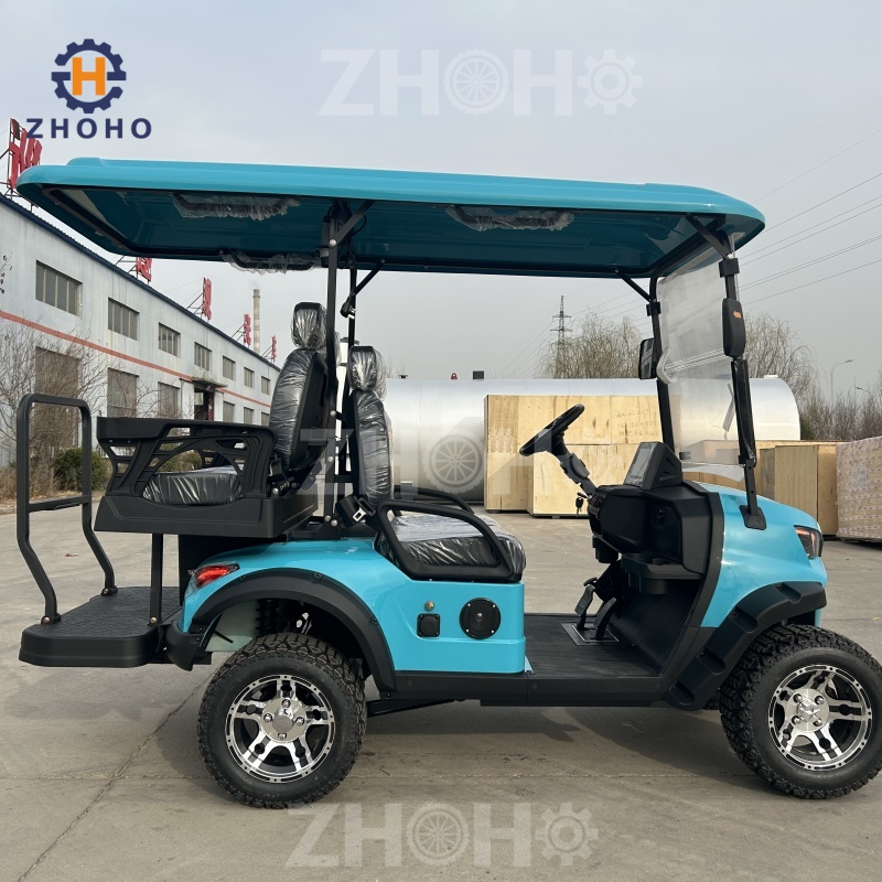 High-Torque Electric Golf Car, Strong Climbing Ability, Suitable for Hilly Courses &amp; Slope Terrain