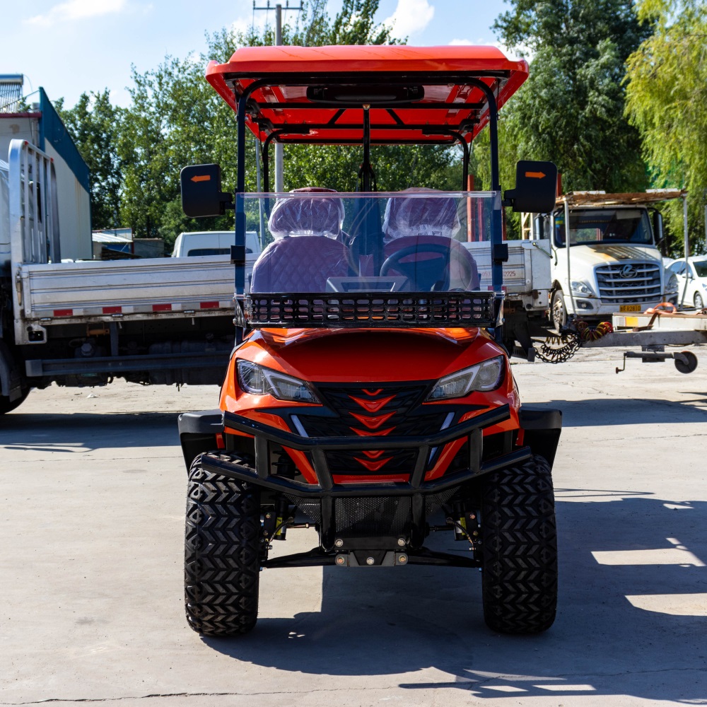 New Designed Factory Electric Golf Cart Luxury Modern 72V 4 Seater Electric Golf Cart with Lithium Battery CE Certification