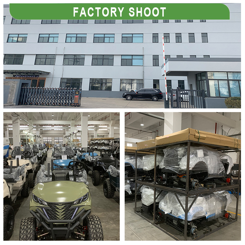 Mini Luxury Cheap 4 Passenger 6 Seater 8 Seats Electric Classic Golf Cart for Wedding Resort Hotel