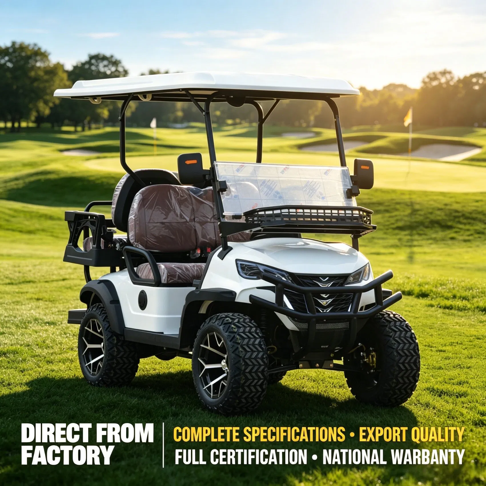 High-Performance Electric Golf Cart for Easy Course Navigation