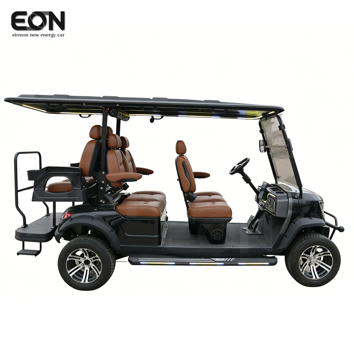 2026 New Luxury Electric Golf Cart OEM ODM Manufacturer Custom Lithium Battery 6 Seater for Resort Hotel Fleet