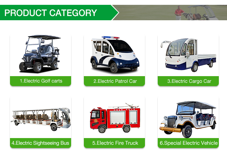 Electric Golf Cart Categories
