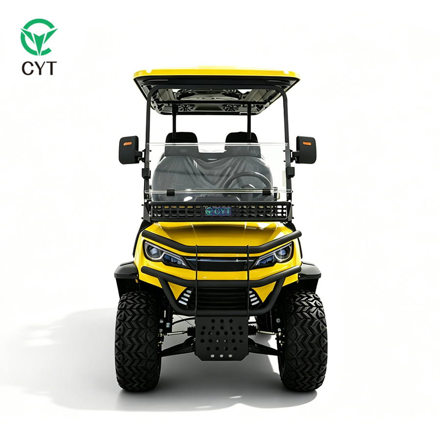 Heavy-Duty Off-Road Golf Cart Eco-Friendly Electric Sightseeing Bus China