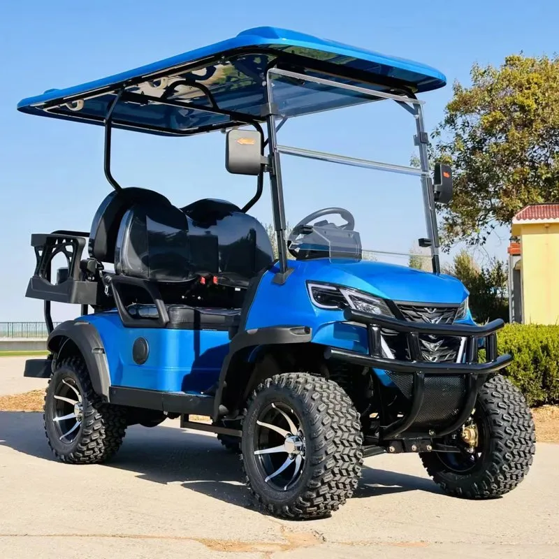 Electric Golf Cart Side View