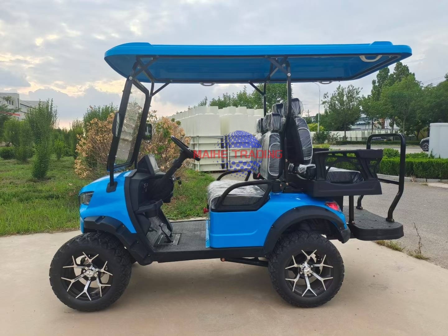 Fastest Lithium Battery Powered Street Legal Advanced LSV Low Speed Vehicle Electric Golf Cart for Sale