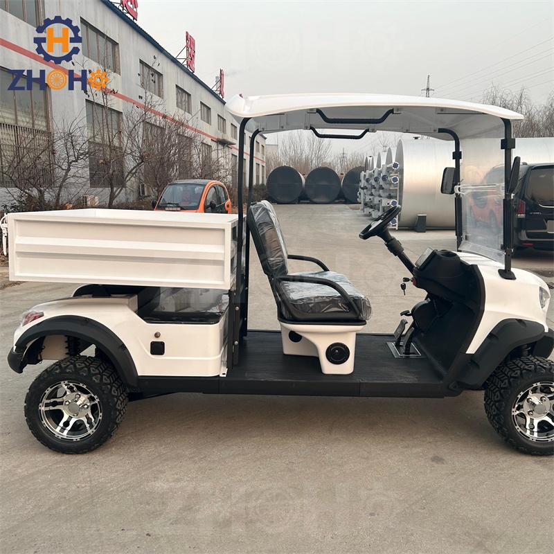 Effortless Course Management Golf Cart Dune Buggy with GPS Fleet Tracking 3-4 Seats 90km Range