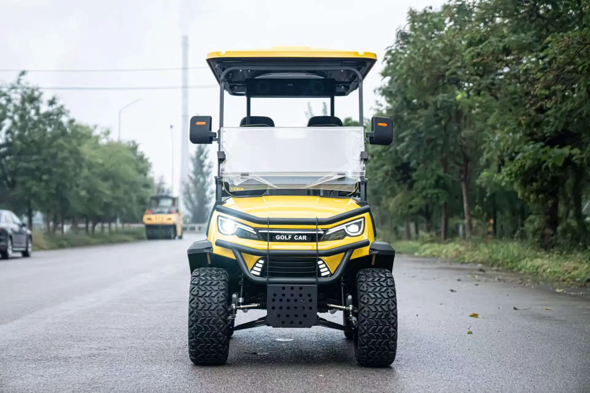 48V Electric Buggy Car Hunting Club Utility Trolley 4 Seat Electric Street Legal Club Golf Carts