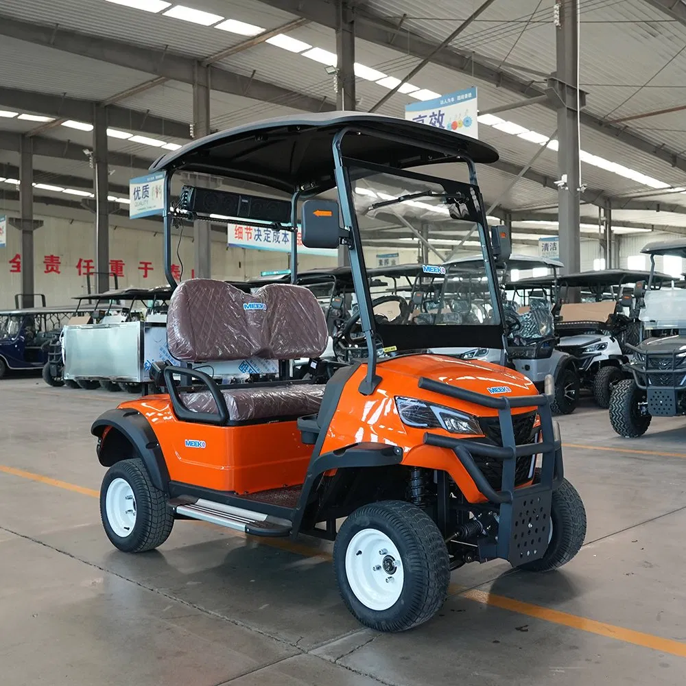 Two-Seater Golf Cart, Custom-Made by Manufacturer.