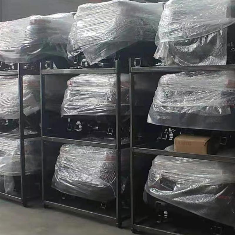 Electric vehicle transport loading