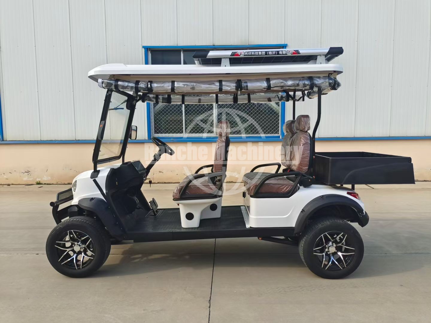 Off-Road 6-Seater Golf Cart Heavy-Duty Tires Strong Torque Stable Grip &ndash; Handle Various Road Conditions Easily