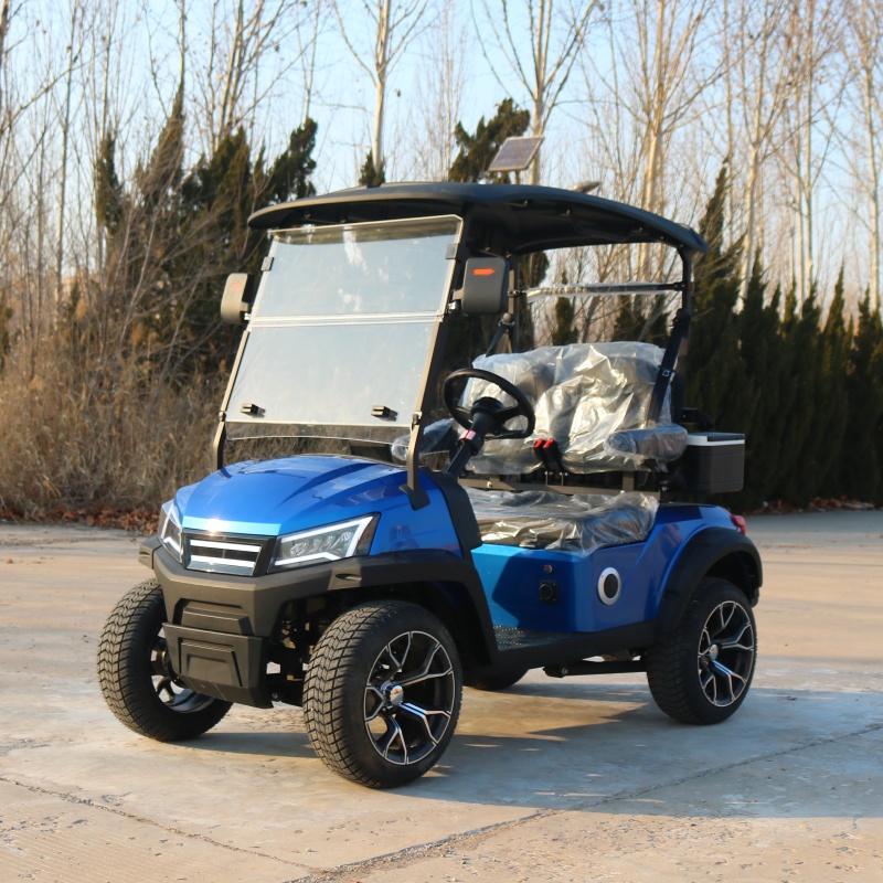 Street Legal 4WD Electric Golf Cart 60/72V Lithium Battery 6-seater Sightseeing Club Car 5000W Motor Electric Cart