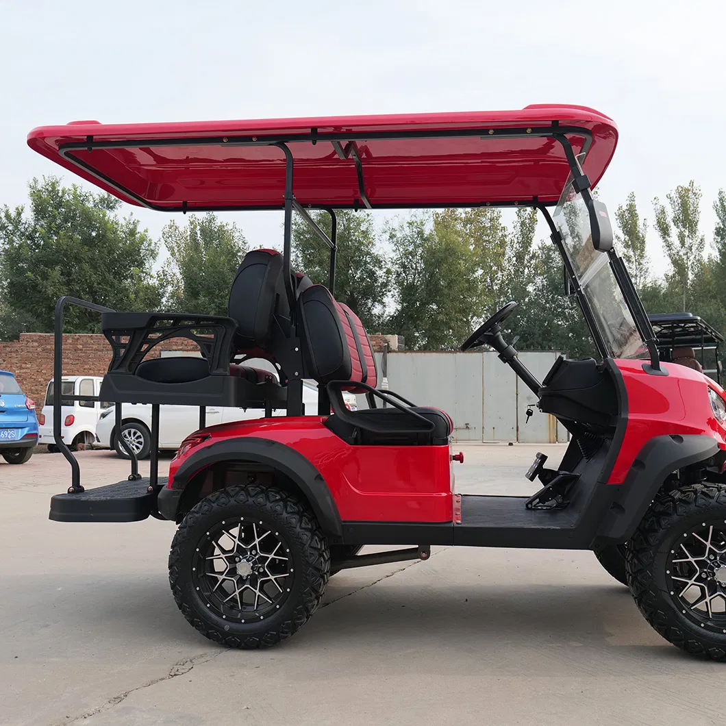Golf Cart with 4 Seats, AC, and High-Speed Performance