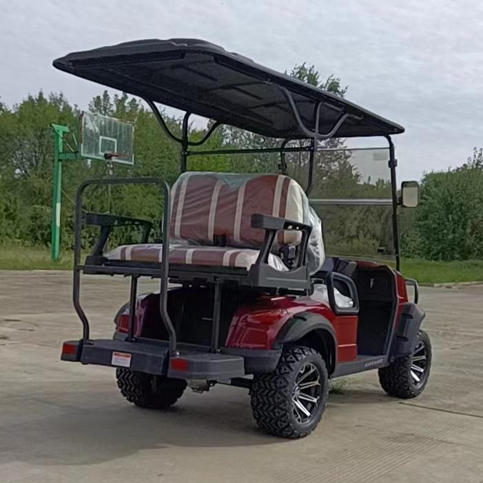 Sightseening Hunting off Road Club Car 48V 72V Utility Mini Lifted Lsv Electric Golf Cart with Cargo Box/Cargo Bed