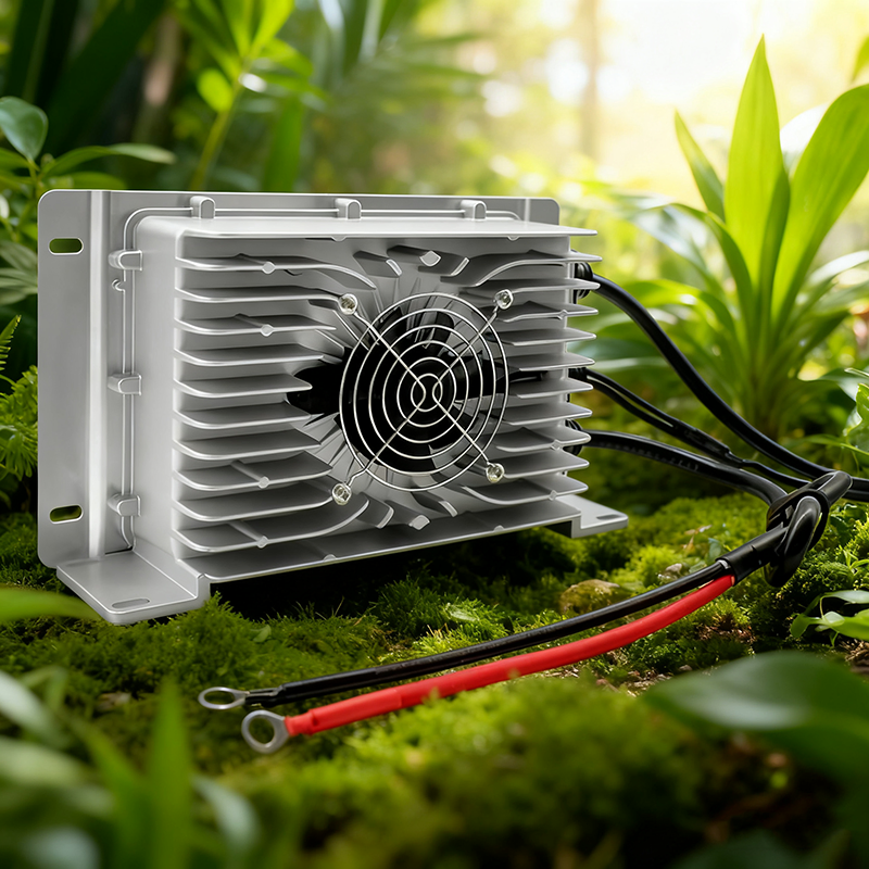 High-Efficiency 2000W Smart Charger for 48V and 72V LiFePO4 Batteries