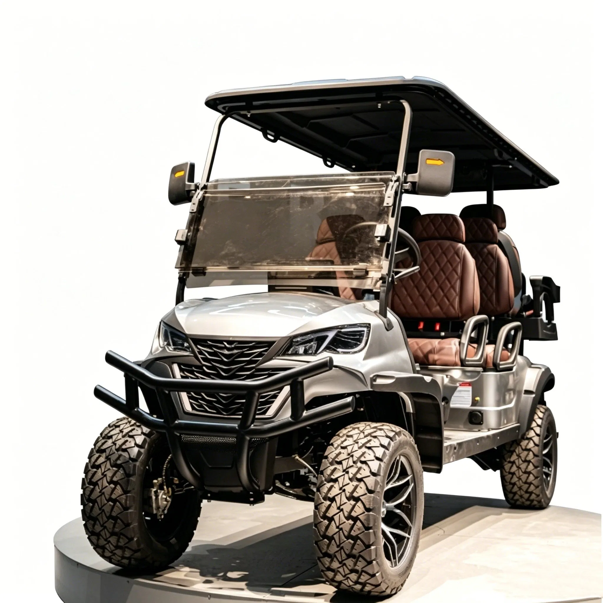 Tongcai &amp; Kepler Independent-Suspension 6-Seater Comfort Golf Car Smooth Ride, Ideal for Resorts, Parks &amp; Long-Distance Shuttles Golf Cart