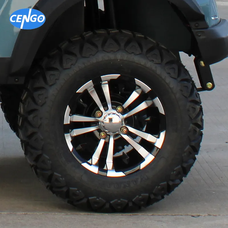 Off-Road Tire and Aluminum Rim