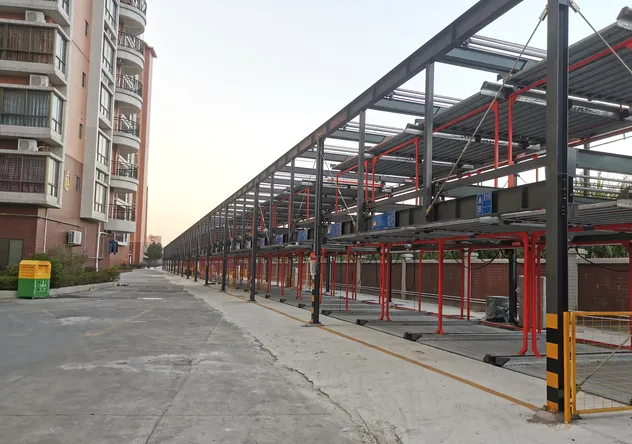 Completed Parking Project View 1
